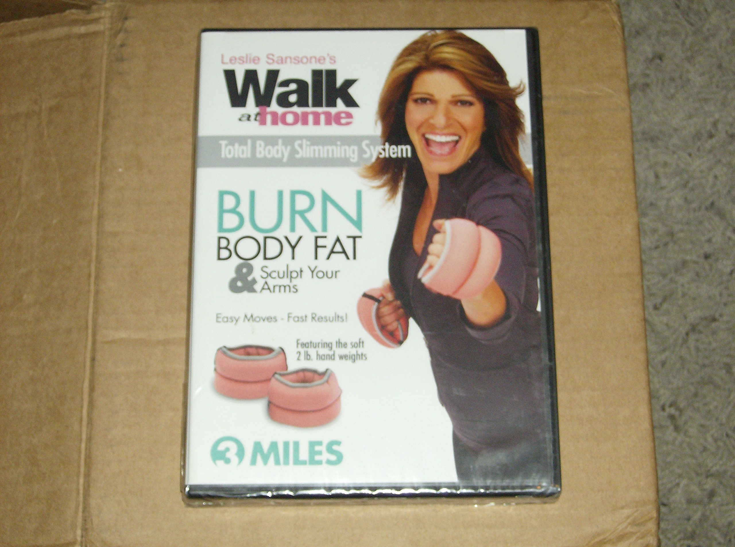Walk at Home Total Body Slimming System - Burn Fat & Sculpt Arms with 3-Mile Workout | Home Fitness for Weight Loss & Toning