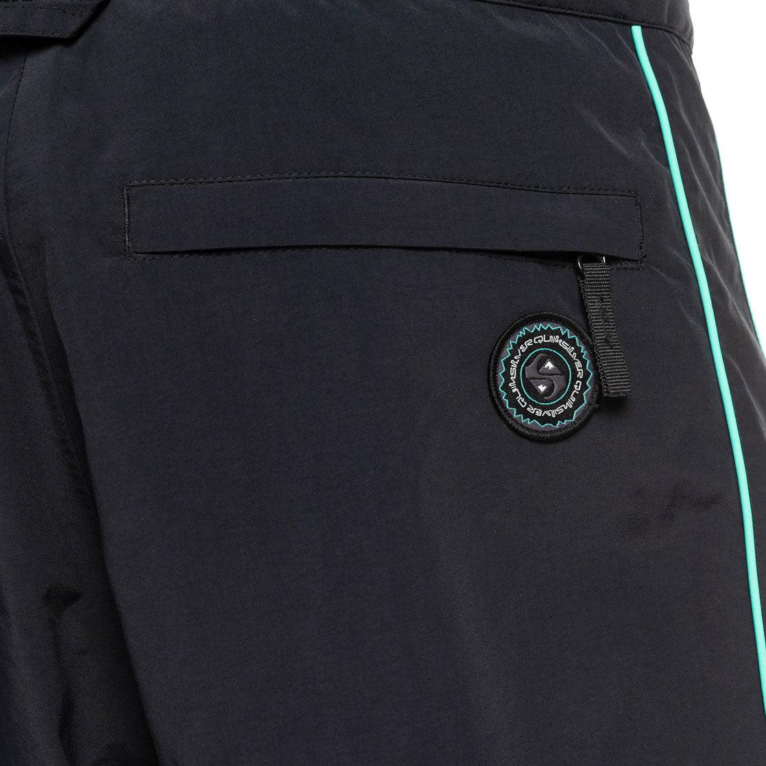 Quiksilver Snow Down Pants for Men - Black Winter Snowboard Ski Pants - Waterproof & Insulated for Cold Weather Skiing & Snowboarding