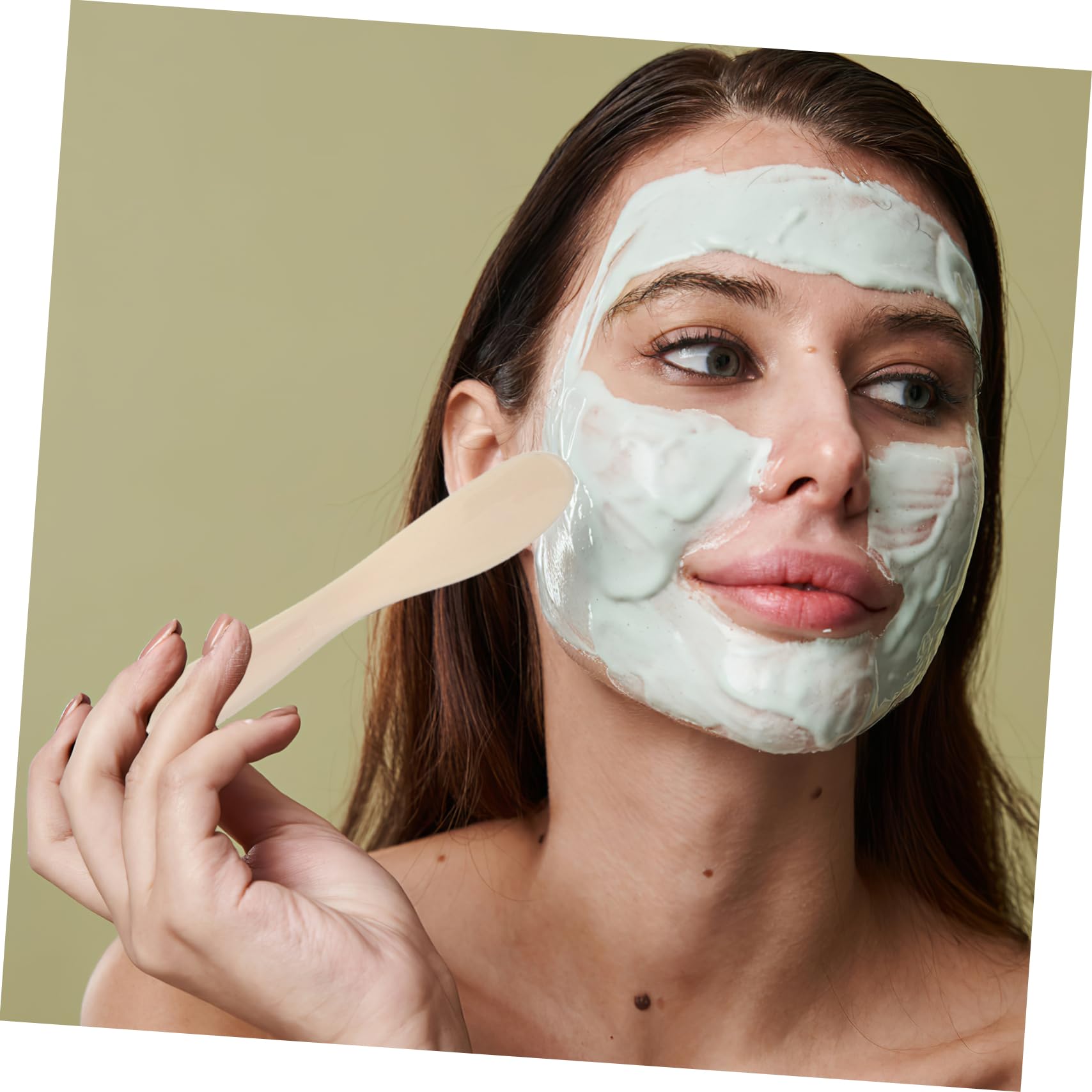 2-Piece Silicone Facial Mask Mixing Bowl Set with Applicator - DIY Skincare Tools for Spa & Home Beauty Treatments