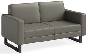 Safco Lounge Settee - Modern Sofa Bench Without Legs [1731] | Perfect for Living Room, Office Waiting Area & Commercial Spaces