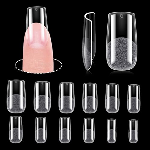 240PCS Medium Square Nail Tips