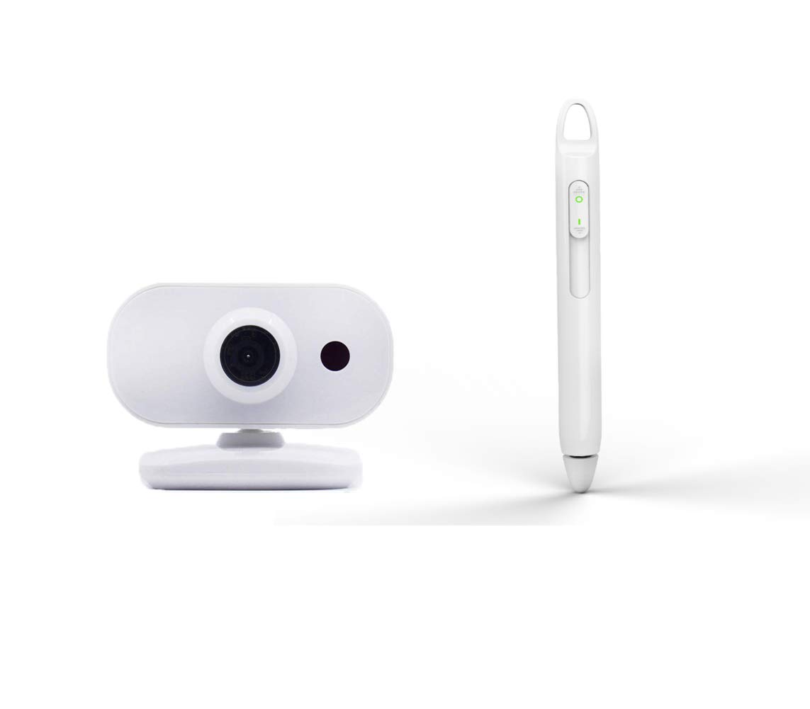 Mini Portable Smart Whiteboard for Windows - Interactive Short Focus Projector Whiteboard for Home Teaching, Office Meetings & Presentations | Perfect for Remote Learning & Business Collaboration