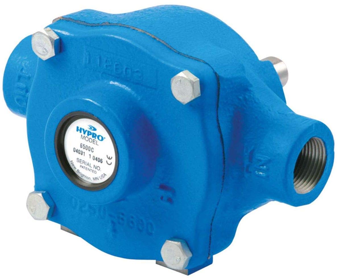 Hypro Cast Iron Roller Pump with 5/8-Inch Solid Shaft - Heavy Duty Water Transfer Pump for Agriculture, Irrigation & Livestock (2-Pack) - Perfect for Farm, Ranch, and Industrial Water Movement