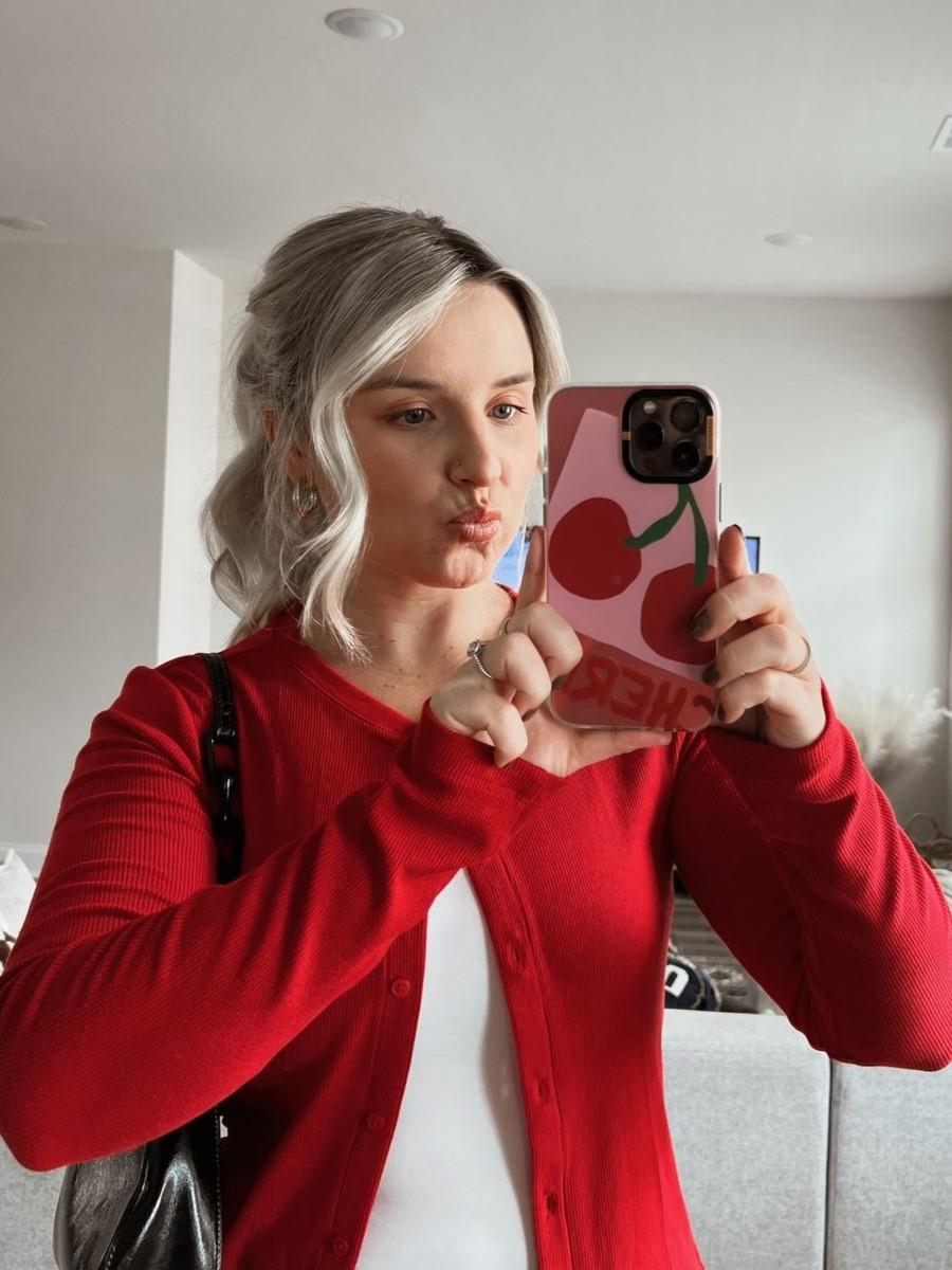 ColorSplash Two Cherries Case Red - Durable Phone Cover for iPhone & Samsung - Perfect for Everyday Use, Travel & Outdoor Adventures