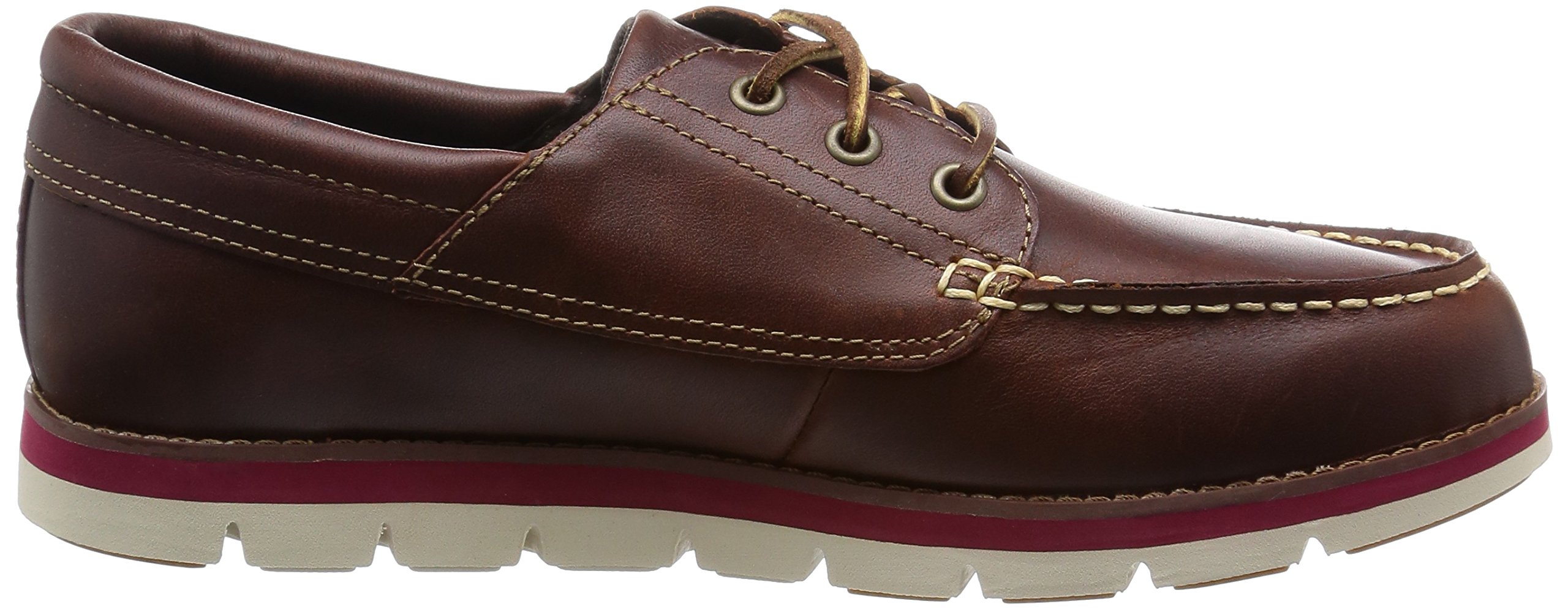Timberland Men's Harborside 3-Eye Leather Oxford Shoes - Classic Casual & Dress Shoes for Work, Office & Outdoor Wear