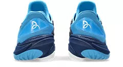 ASICS Men's COURT FF 3 Novak Tennis Shoes - Blue Expanse/White - High-Performance Tennis Footwear for Competitive Play & Court Training