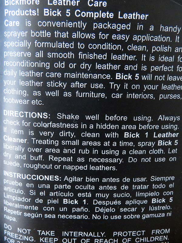 Bickmore BIC10FPR104 BICK 5 Complete Care Kit - Professional Leather Care & Protection for Shoes, Bags & Furniture | Perfect for Home, Office & Travel Use