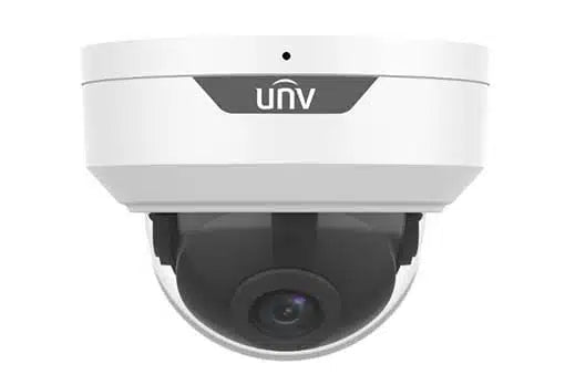 Uniview UAC-D122-AF28M 2.8mm 2MP LightHunter HD IR Fixed Dome Analog Security Camera for Indoor/Outdoor Surveillance, Home & Business Security Monitoring