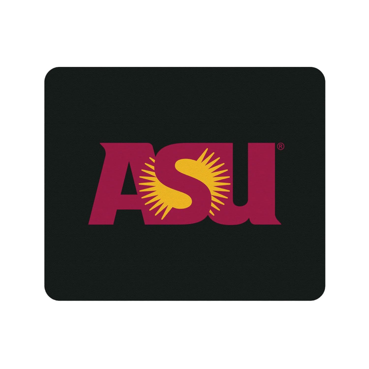 Arizona State University Mouse Pad - Non-Slip Fabric Gaming & Office Desk Mat with Floral White Design for PC, Laptop, Work & Study