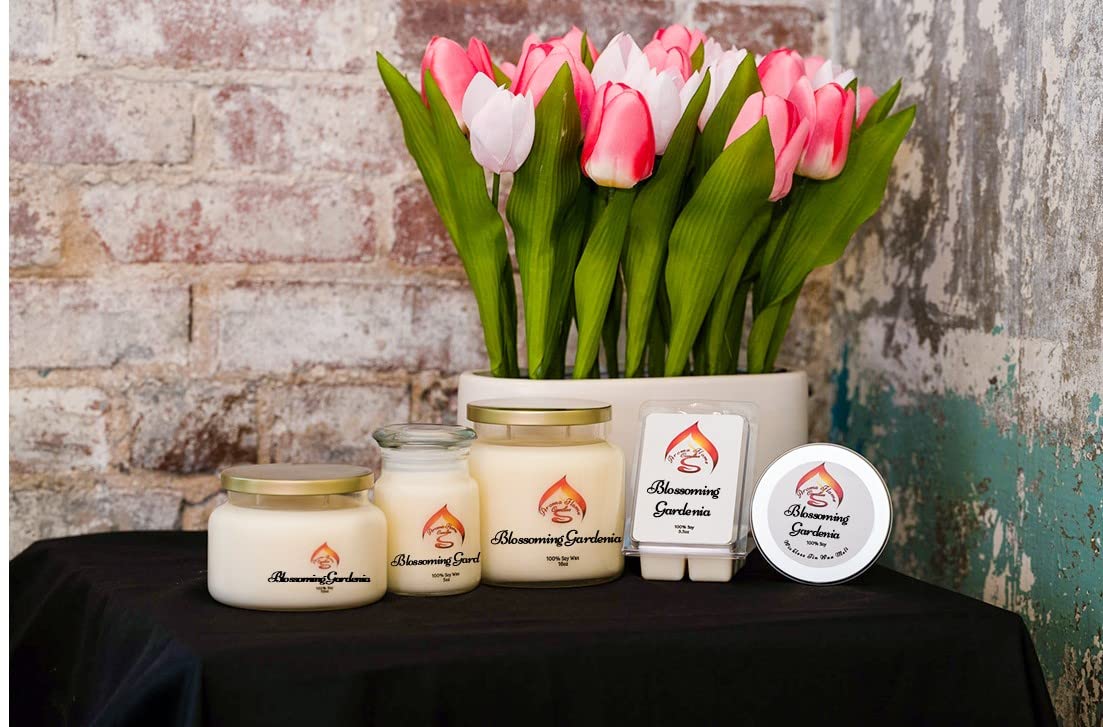 Handmade Soy Wax Candles 10oz - Non-Toxic Pet Safe Candles with Long Lasting Burn - Dye Free Aromatherapy Candles (Butt Naked Scent) - Perfect for Relaxation, Meditation & Home Decor