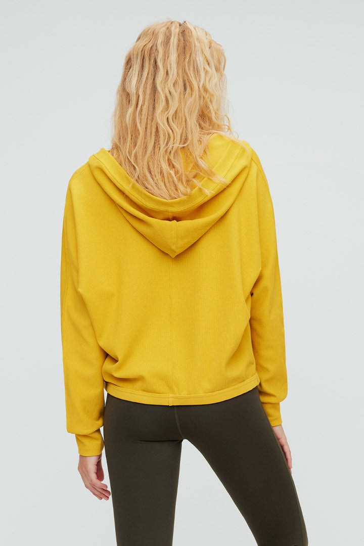 Women's Hooded Workout Sweatshirt with Kangaroo Pockets - Soft Fleece Pullover for Yoga, Running & Gym - Cozy Lounge Wear for Women
