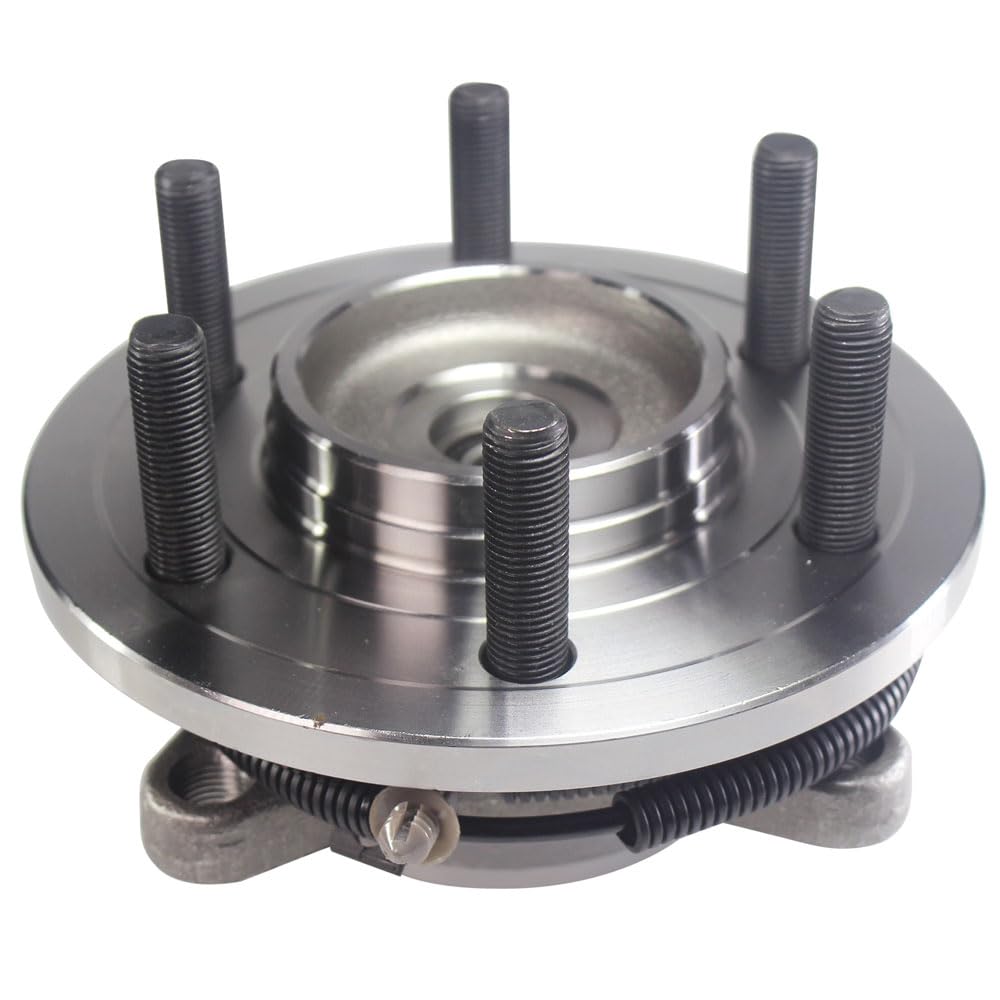 515158 Front Wheel Hub Assembly 4WD with ABS - Compatible with Ford Expedition & Lincoln Navigator - 6 Lug Wheel Bearing and Hub Replacement - Perfect for Off-Roading, Towing & Heavy-Duty Use