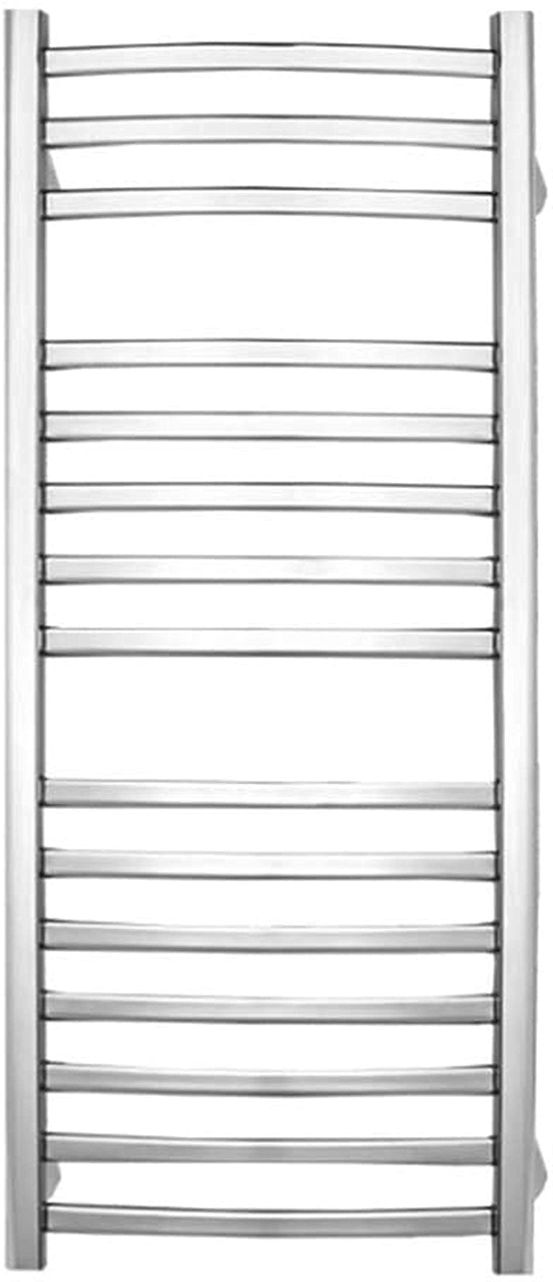YYAI-HHJU Stainless Steel Electric Heated Towel Warmer Rack for Bathroom - Plug-in Towel Rail to Keep Towels Warm & Cozy - Perfect for Spa, Luxury Bathroom, and Cold Weather Use
