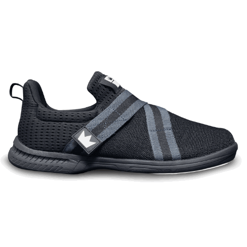 Brunswick Slingshot Black Bowling Shoes for Men & Women - Comfortable & Durable for League & Tournament Play