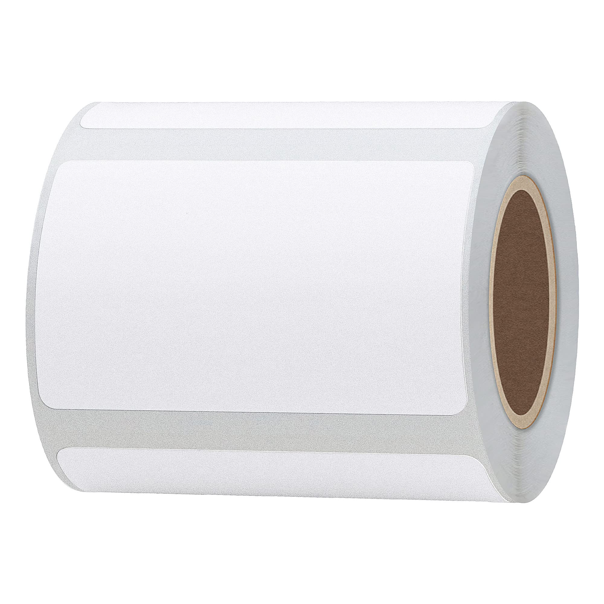 Thermal Printing Paper Rolls 50x30mm 200pcs - Compatible with Most Thermal Label Printers - White Sticker Labels for Shipping, Packaging & Inventory Management