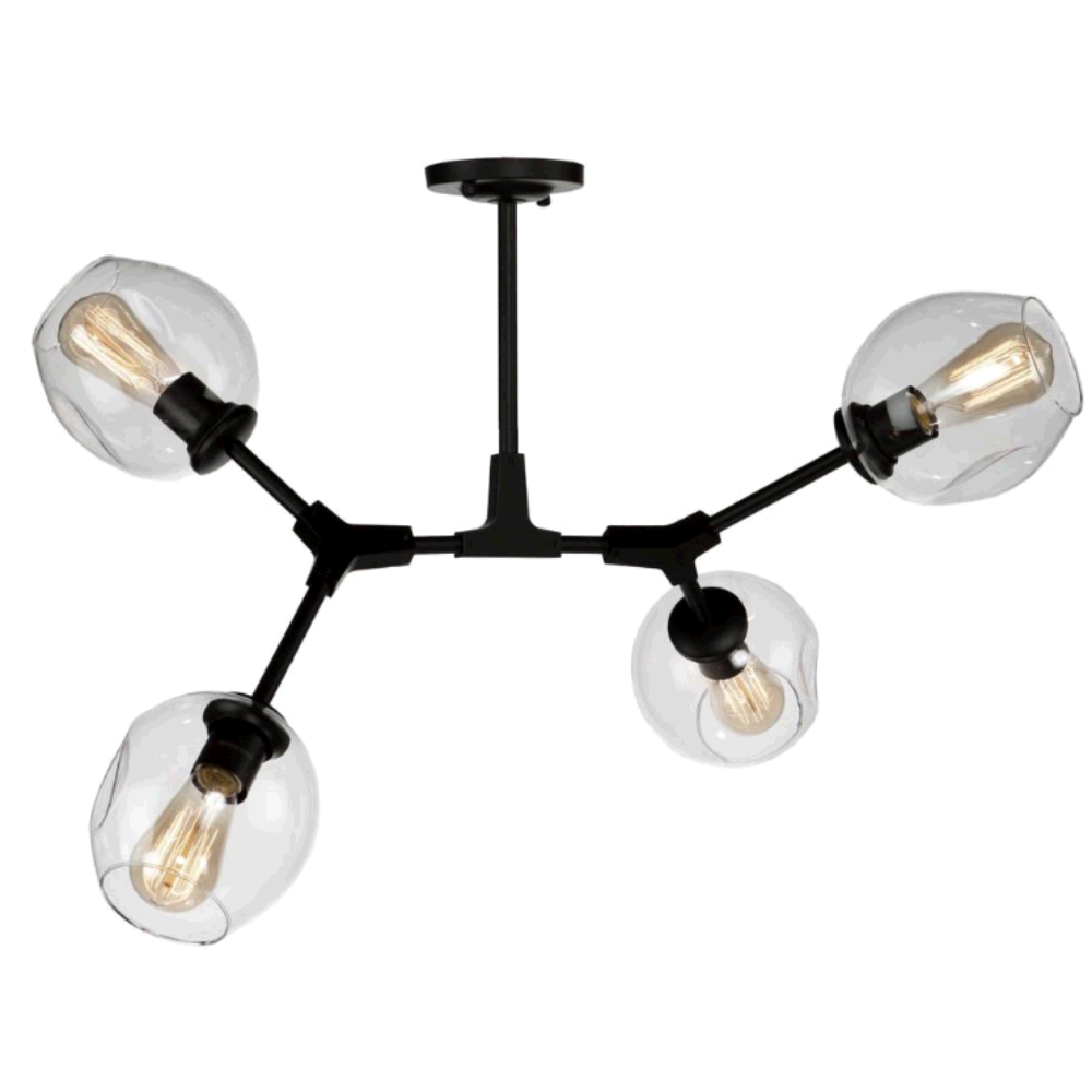 Danyon Ceiling Mount Light Fixture - Open Box - Modern LED Ceiling Light for Living Room, Bedroom, Kitchen & Office - Energy Efficient Lighting Solution
