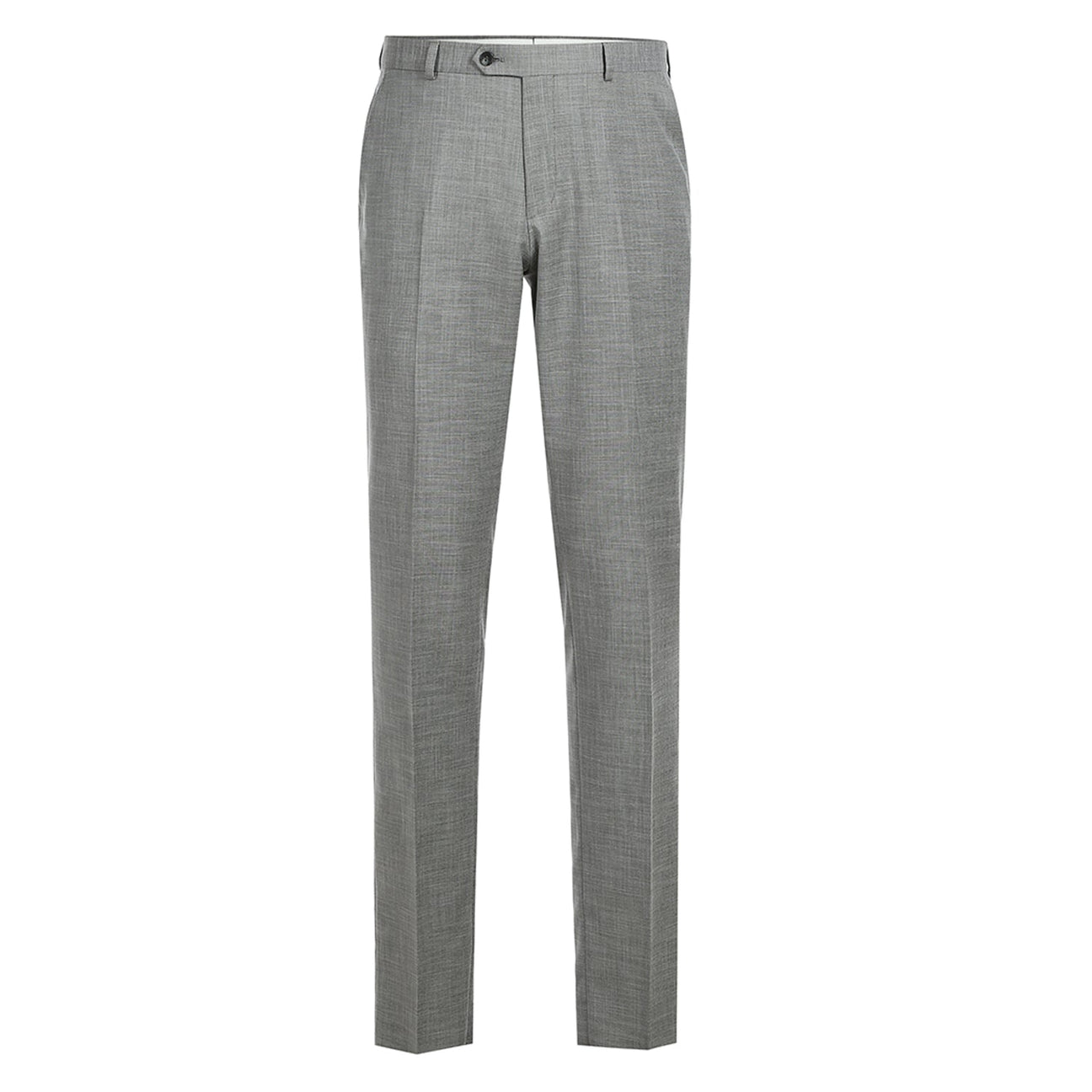 Alessandro Vitello by Renoir Gray Slim Fit Notch Lapel Solid Suit 293 17 | Premium Men's Business Attire for Weddings, Office & Formal Events