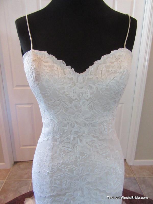 BHLDN Watters Love Marley Wren Gown - Elegant Lace Wedding Dress for Brides, Perfect for Beach, Garden & Romantic Ceremonies