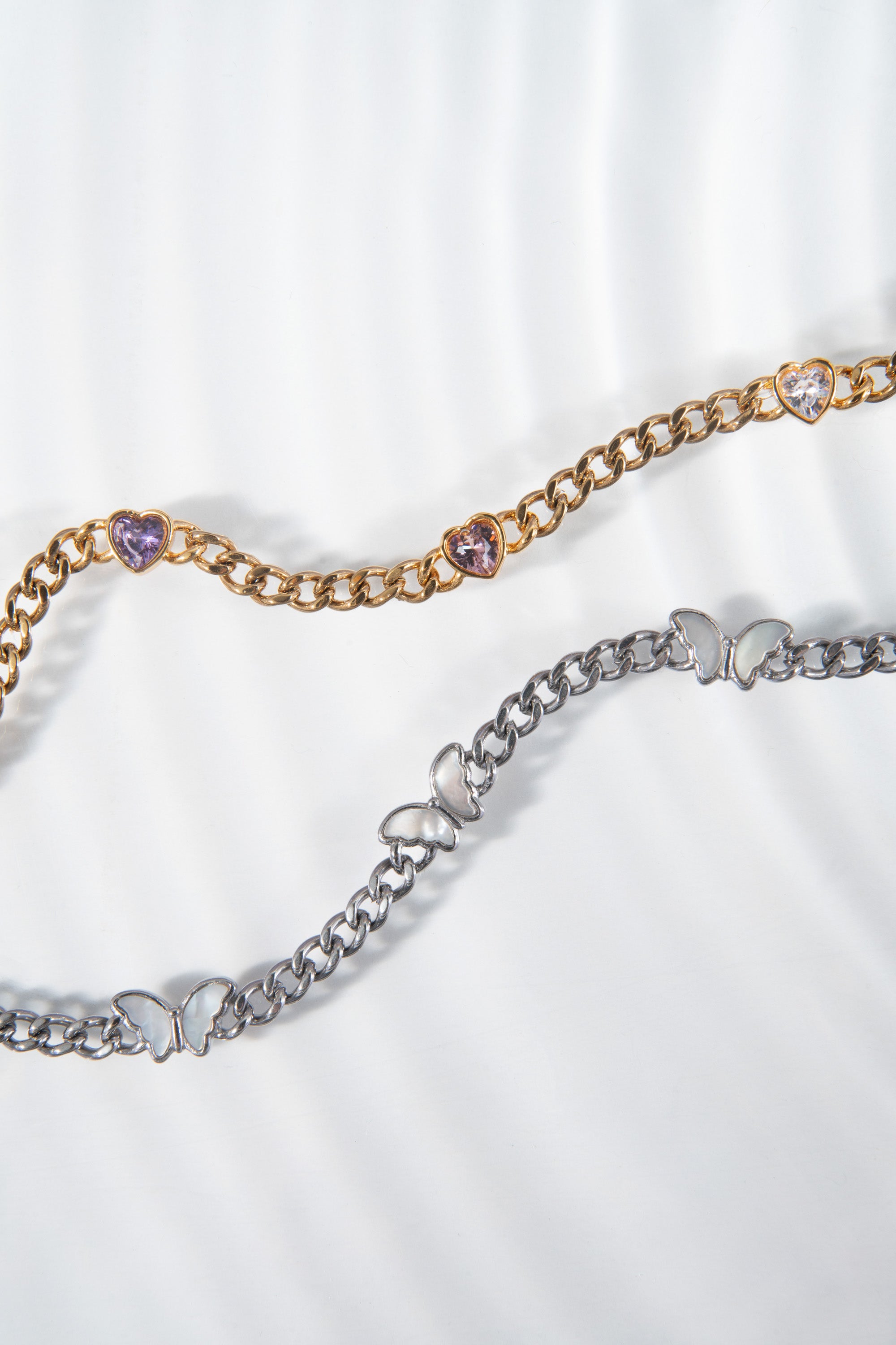 Elegant Heart Curb Chain Bracelet for Women - Dainty Gold/Silver Love Charm Jewelry Gift for Her - Perfect for Valentine's Day, Anniversary & Romantic Occasions