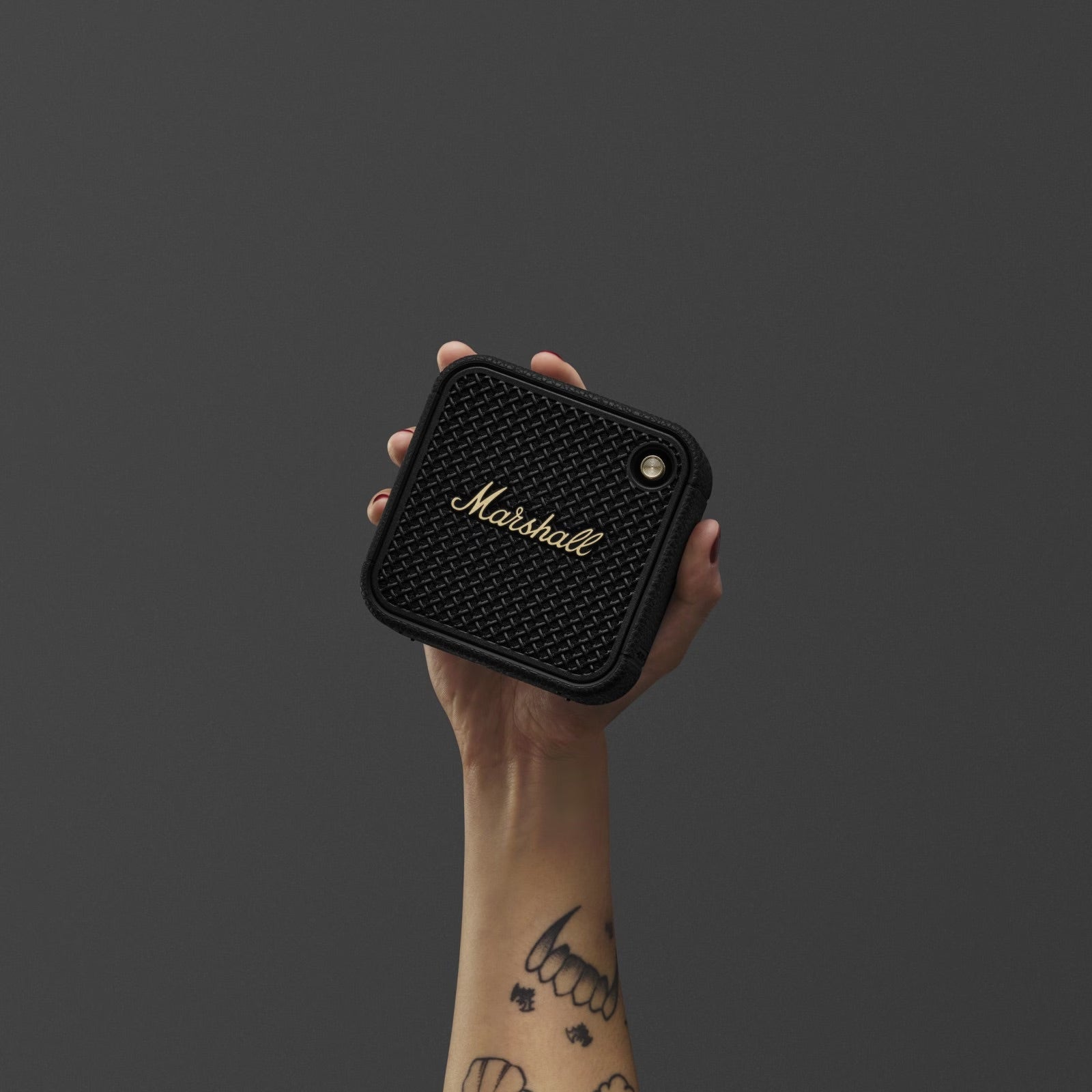 Marshall Willen II Portable Bluetooth Speaker - Wireless Outdoor Speaker with Rich Bass, IP67 Waterproof, 15+ Hours Playtime - Perfect for Travel, Camping, Beach & Home Use
