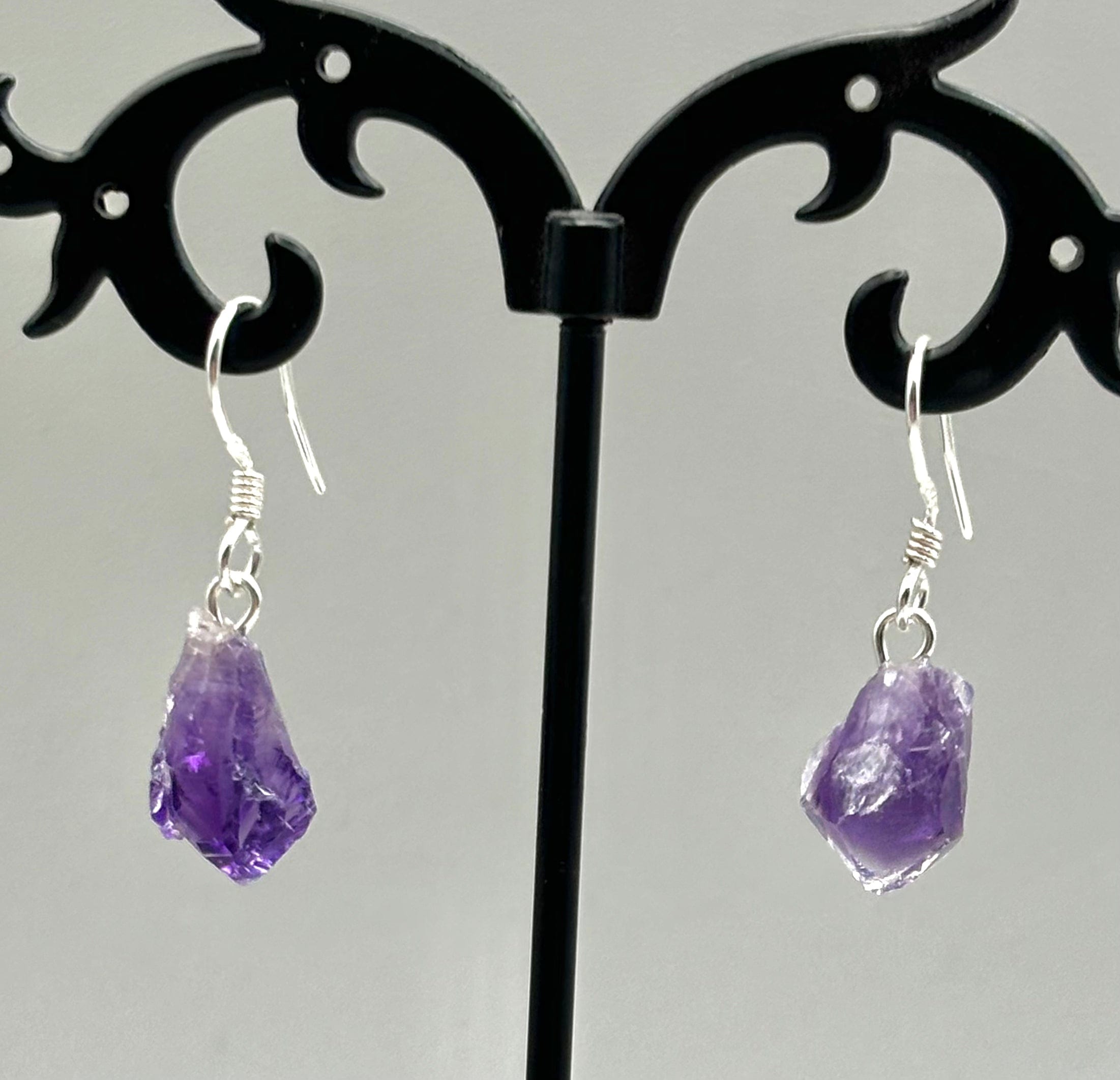 Amethyst Earrings Sterling Silver 925 - Elegant Purple Gemstone Jewelry for Women | Perfect for Gifts, Weddings & Everyday Wear