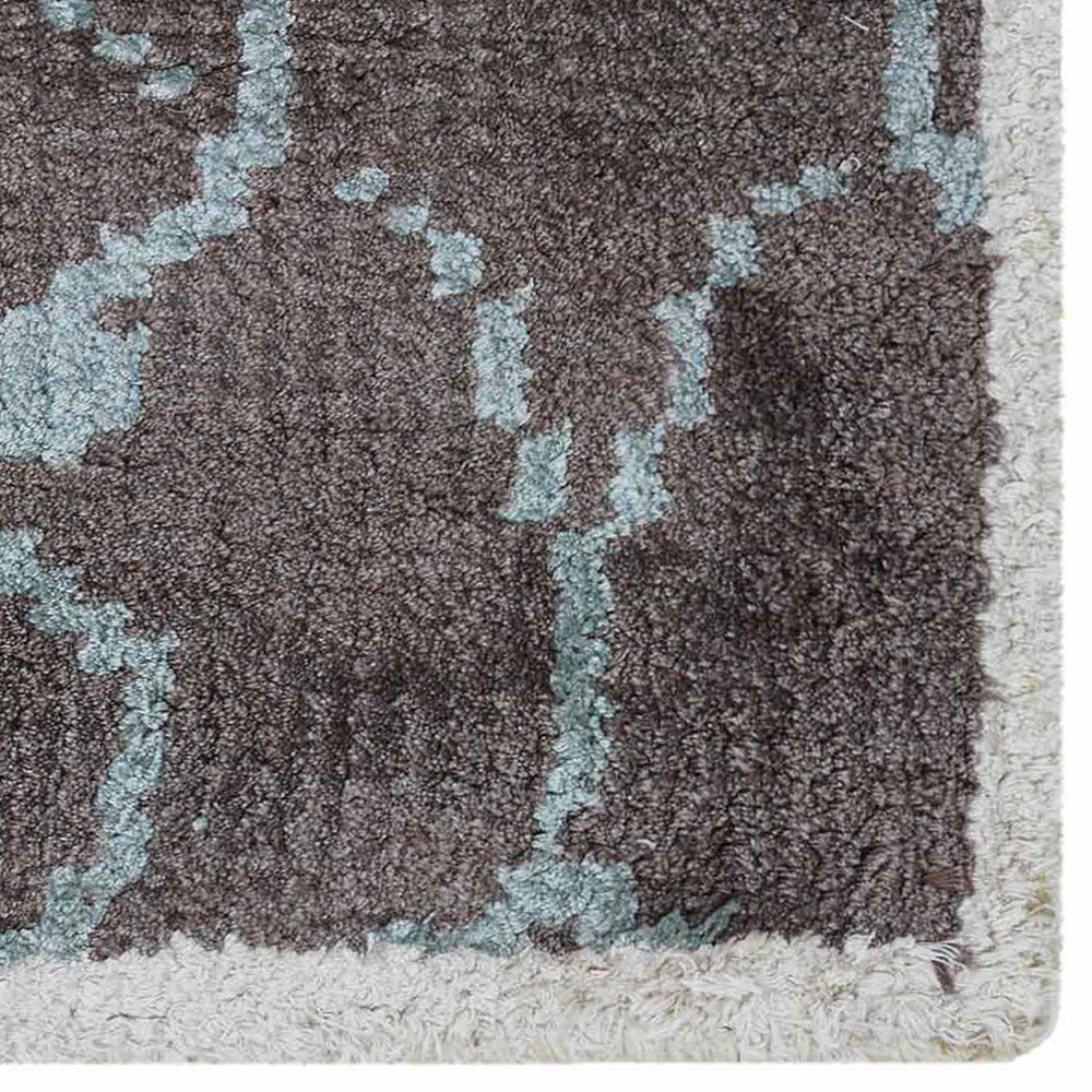 Hand Knotted Hypnotic Rug - Bohemian Style Area Rug for Living Room, Bedroom, and Home Decor | Soft & Durable Non-Slip Carpet