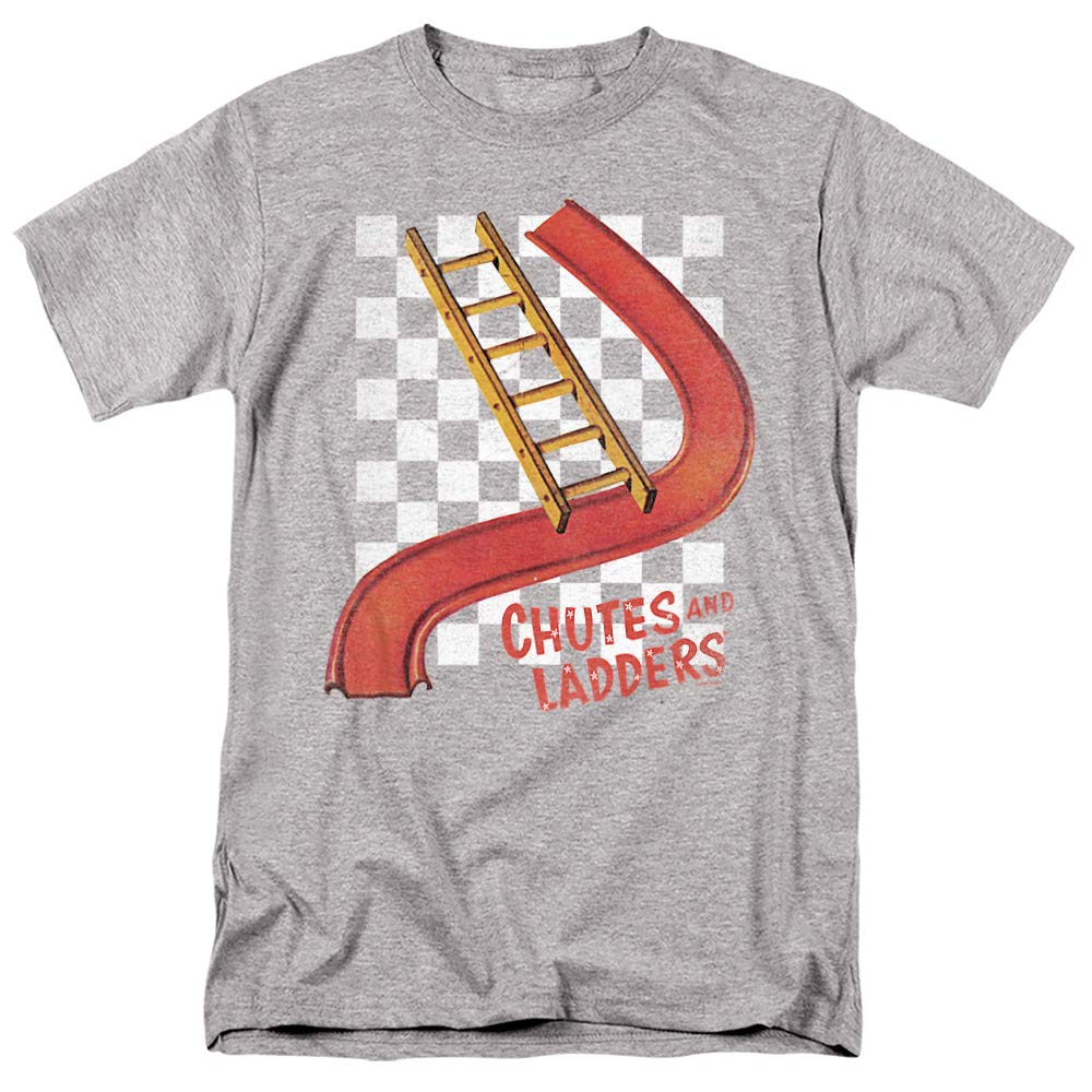 Chutes and Ladders Vintage Board Game Inspired Unisex T-Shirt for Adults - Casual Wear, Gift for Gamers, Family Game Night Outfit