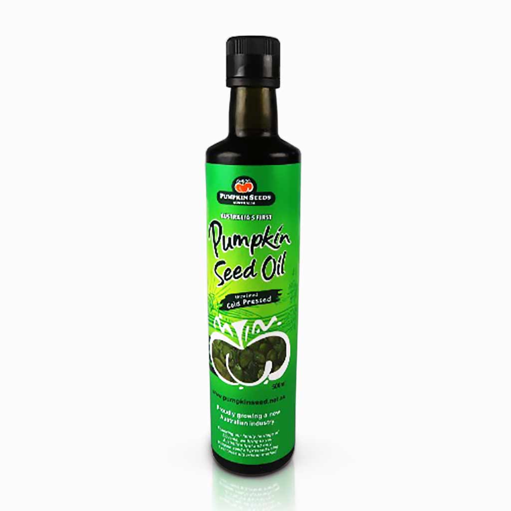 Organic Australian Pumpkin Seed Oil - Cold Pressed, Pure & Unrefined for Hair Growth & Skin Care - Perfect for Salads, Smoothies & Natural Beauty DIY