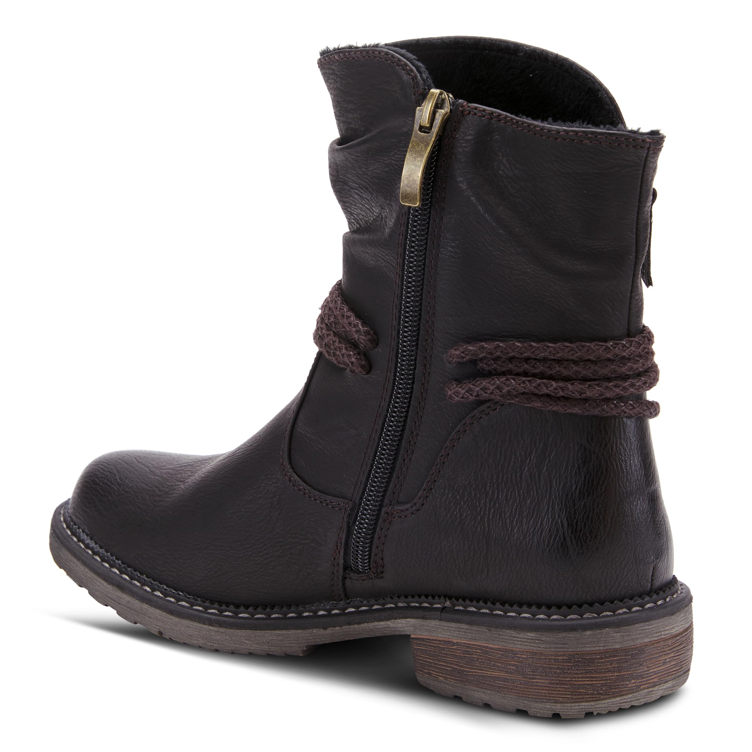 Spring Step Women's Mid Calf Boots - Comfortable Ankle Booties for Fall & Winter | Waterproof & Slip-Resistant | Perfect for Work, Casual Outfits & Outdoor Activities