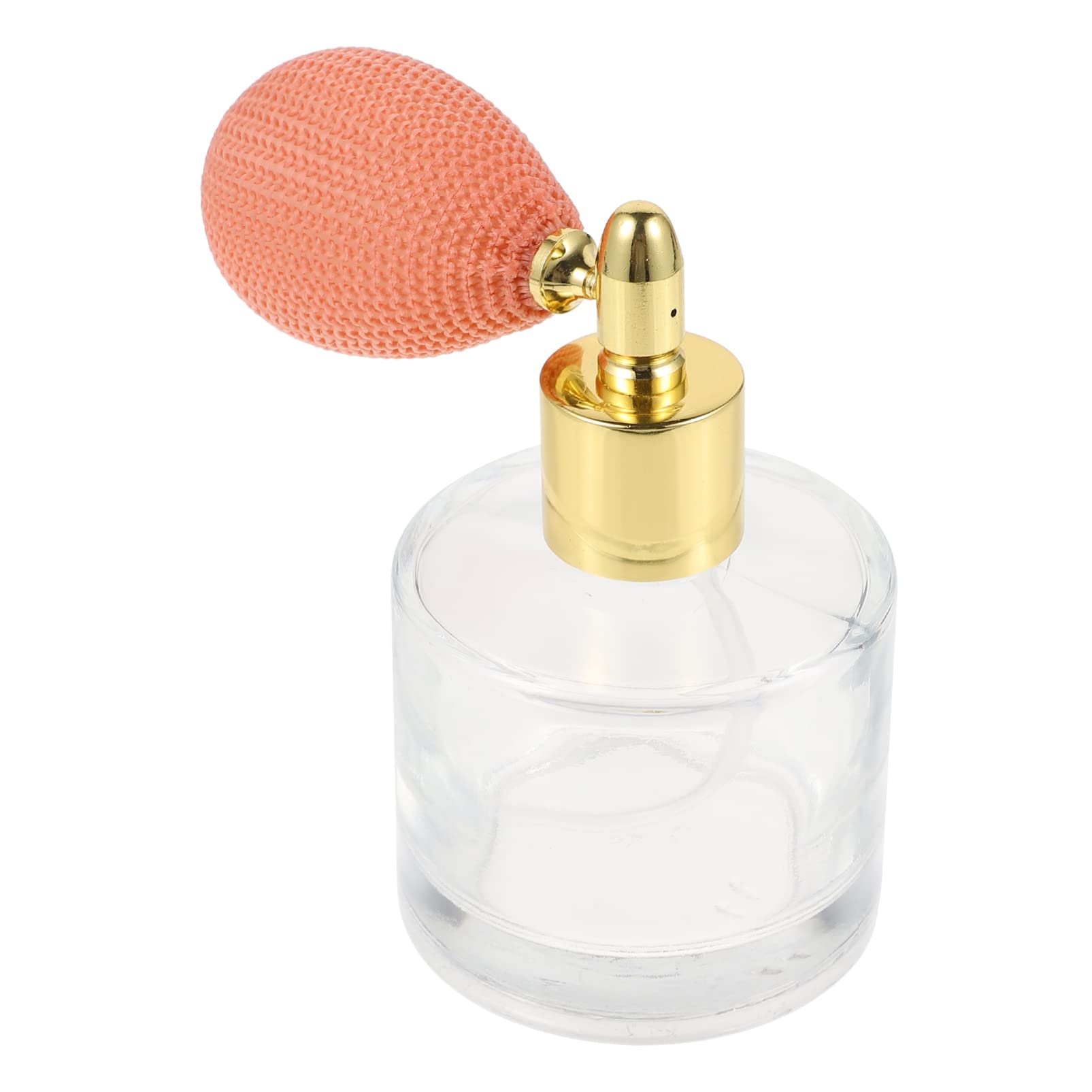 Vintage Crystal Glass Perfume Spray Bottle 50ML - Refillable Perfume Atomizer with Antique Bulb Sprayer, Makeup & Essential Oil Tool - Perfect for Travel, Home Fragrance, and DIY Beauty Products
