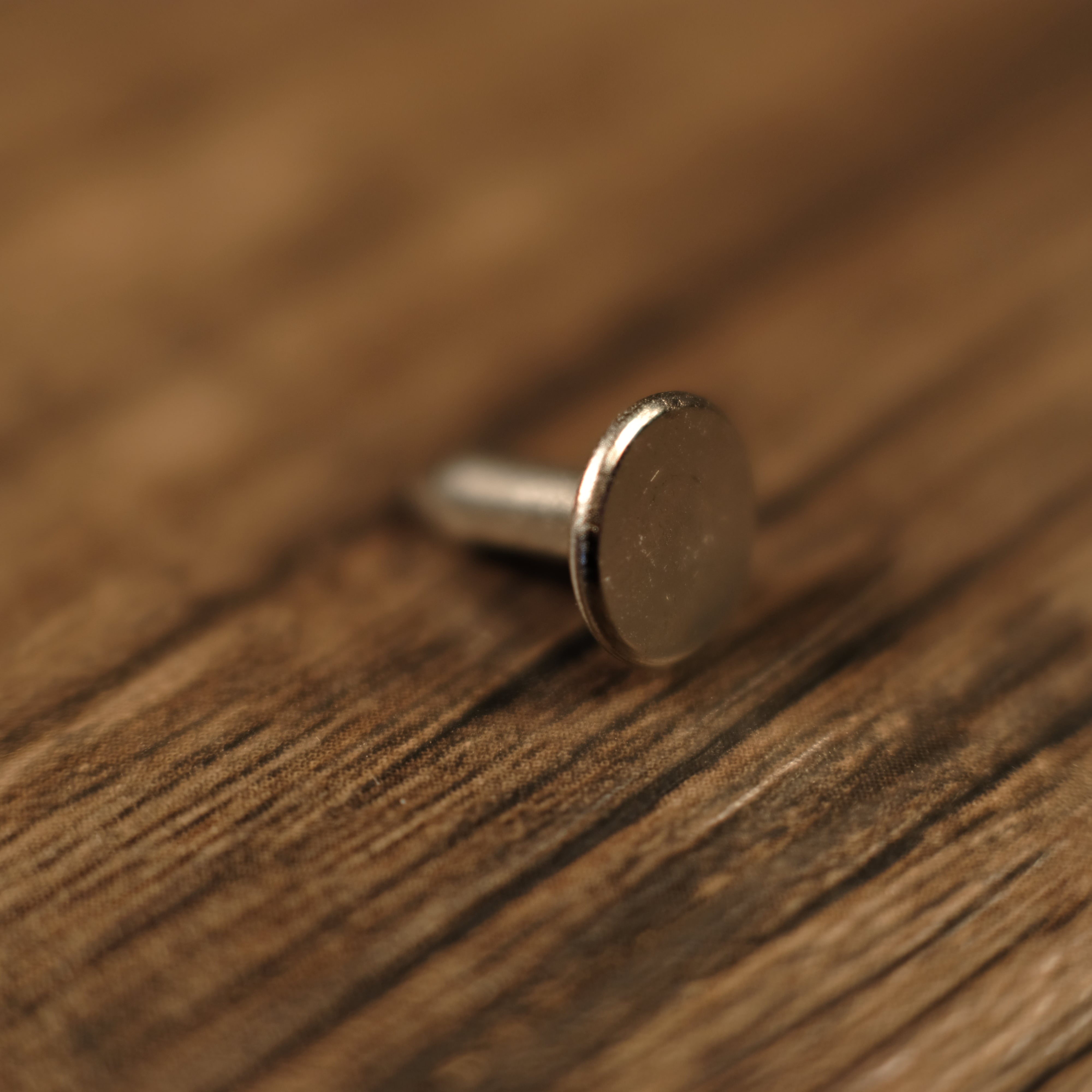 Nickel Plated Back Post Collar Button Stud - Perfect for Dress Shirts & Formal Attire