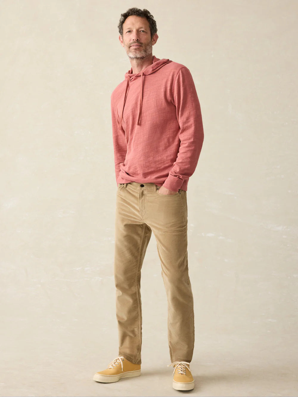 FAHERTY BARLEY 5-Pocket Corduroy Pants for Men - Comfortable Casual Trousers with Elastic Waistband | Perfect for Work, Travel & Everyday Wear