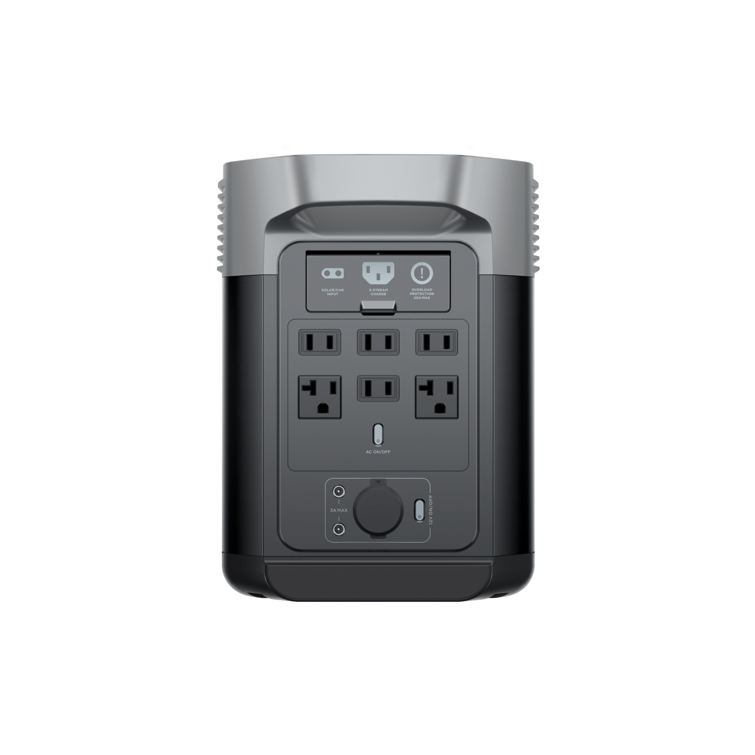EcoFlow DELTA 2 Portable Power Station 1200W | 1024Wh Solar Generator for Camping, RV, Emergencies & Home Backup | Fast Charging, 6 AC Outlets, LiFePO4 Battery