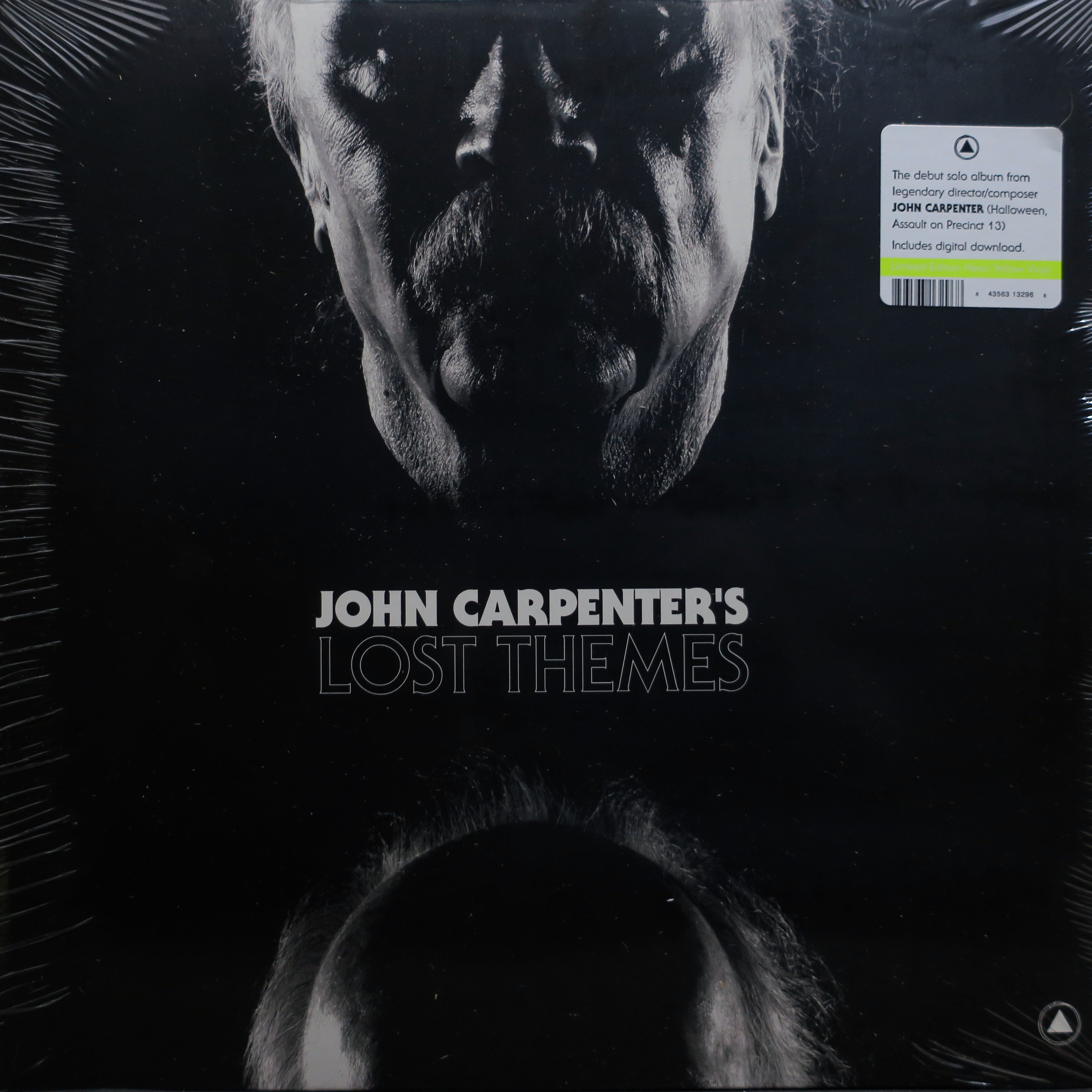 JOHN CARPENTER 'Lost Themes' NEON YELLOW Vinyl LP Record - Limited Edition Collector's Item for Horror Movie Fans & Vinyl Enthusiasts - Perfect for Home Listening, Music Collections, and Gift Giving