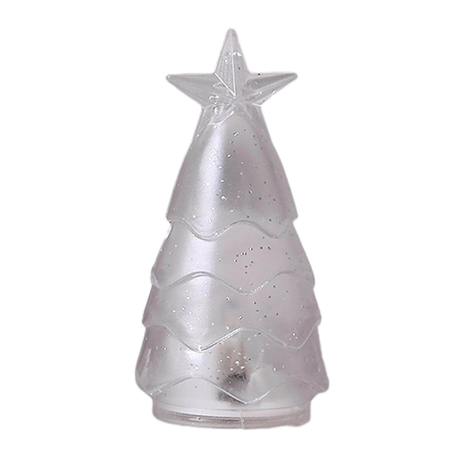3D LED Christmas Tree Table Lamp - Battery Operated Night Light for Bedroom, Desk & Holiday Decor | Festive Tabletop Centerpiece for Christmas, Winter Home Decor & Gift Giving