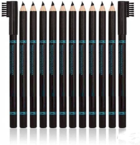 Long Lasting Waterproof Eyebrow Pencil - 3-in-1 Combo with Eyebrow Pen & Shadow for Natural Brows | Perfect for Daily Makeup, Office & Special Occasions