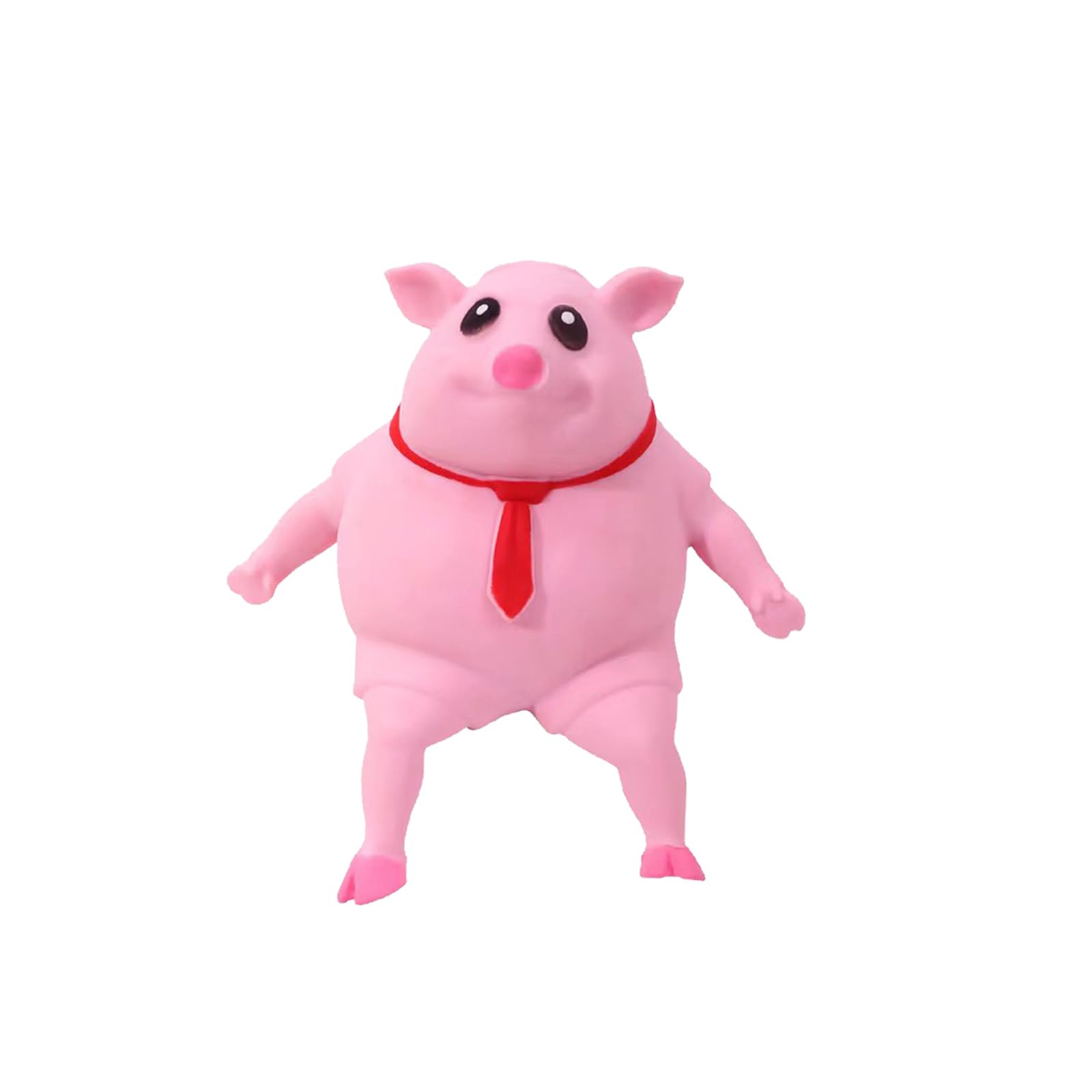 **Soft Pink Squishy Pig Toy for Kids & Adults - Stress Relief Sensory Squeeze Toy for Anxiety, TikTok Trendy Fun - Perfect for Home, Office, Travel (Small Size)**