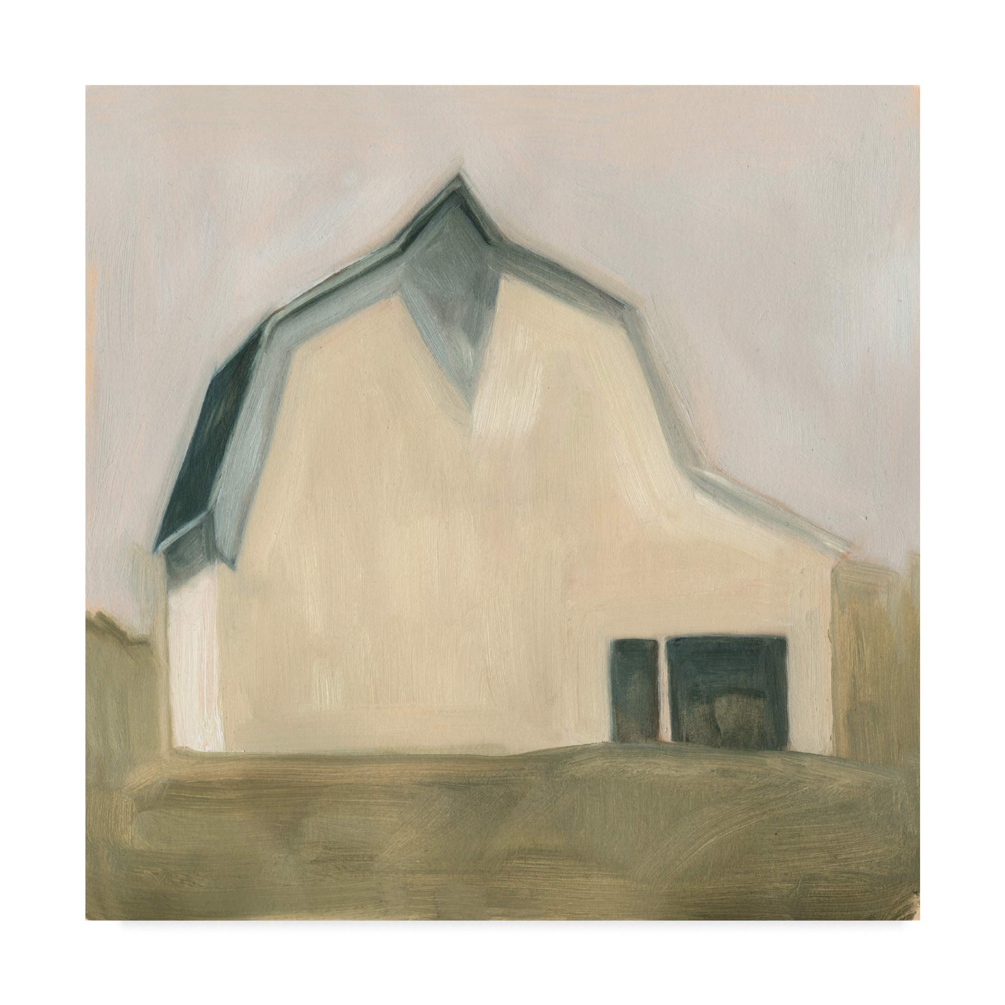 Emma Scarvey Serene Barn IV - 35x35 Premium Canvas Wall Art - Perfect for Living Room, Bedroom & Office Decor