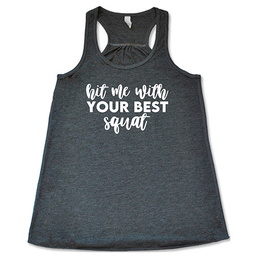 Best Squat Workout Shirt for Women & Men - High Performance Gym & Fitness Apparel - Perfect for CrossFit, Weightlifting & Leg Day