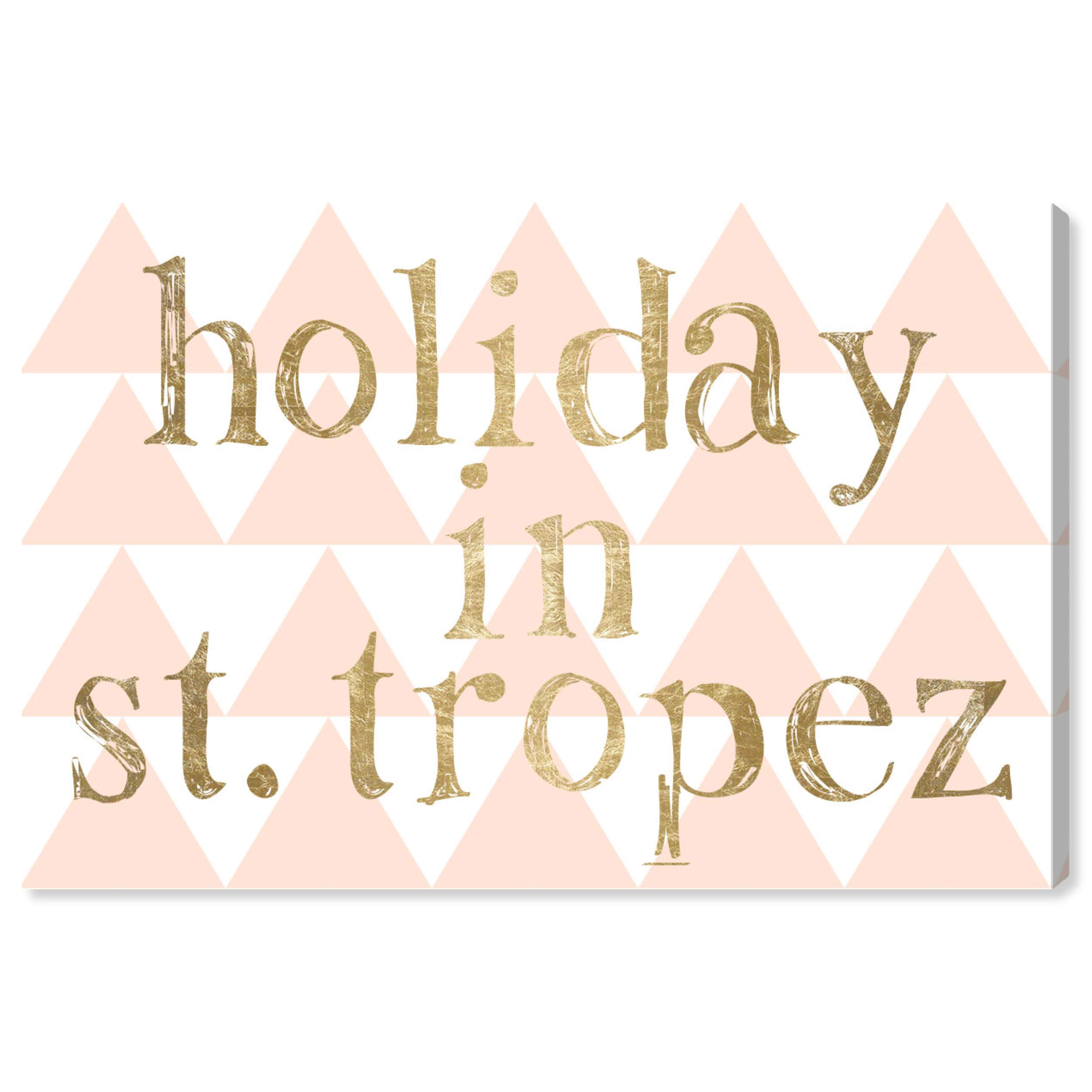 Vacation Time Wall Art Canvas Print - 36