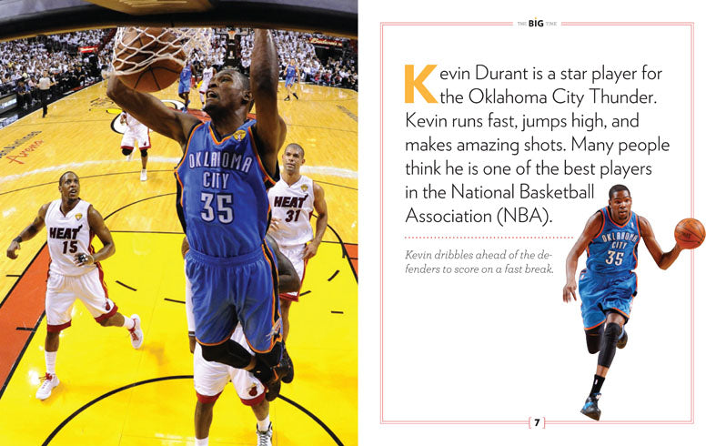 Kevin Durant Basketball Book - 9781608184958 | Biography & Career Highlights for NBA Fans & Sports Enthusiasts | Perfect Gift for Basketball Lovers