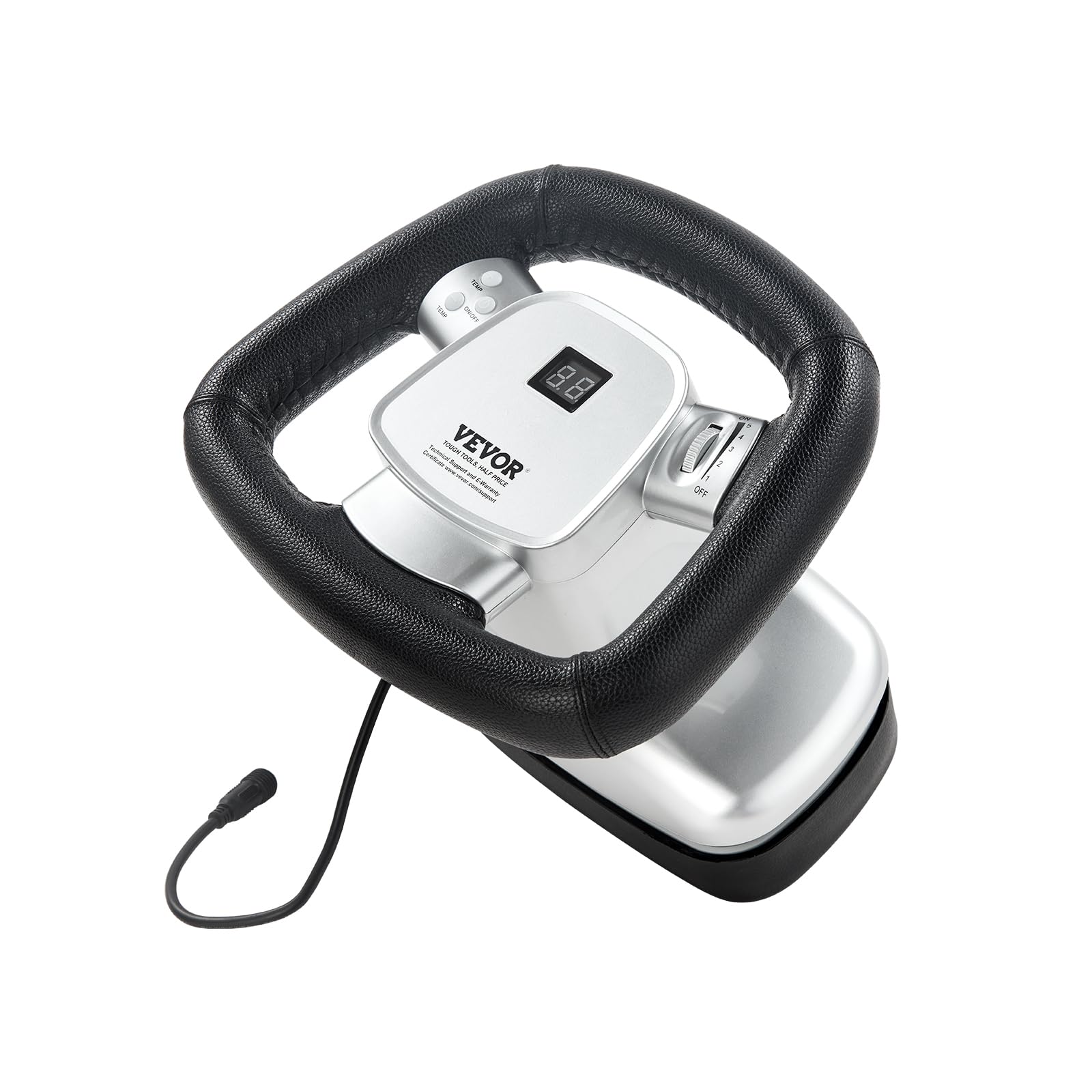 VEVOR Professional Chiropractic Massager with Heat & Adjustable Vibration - Handheld Therapeutic Body Massager for Back, Neck & Shoulder Pain Relief - Perfect for Home, Office & Travel Use