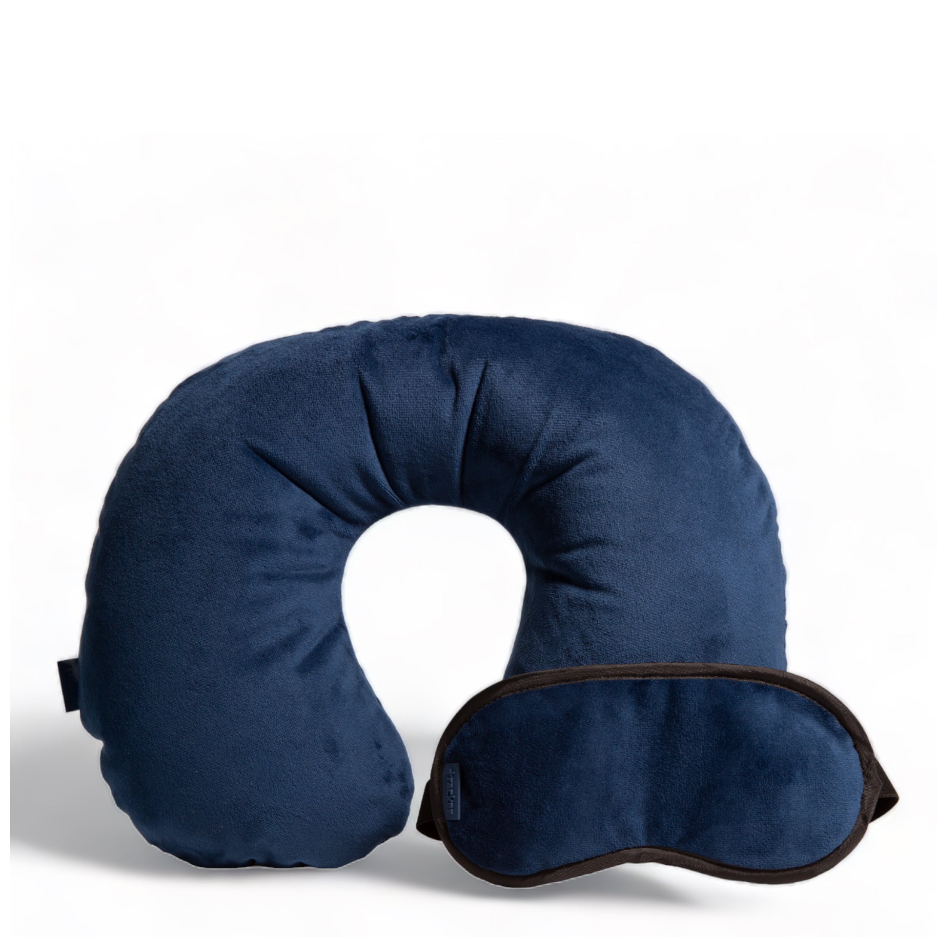 Comfortable Travel Pillow and Soft Eye Mask Set with Pouch - Perfect for Airplane, Car, and Office Naps - Travel Essentials for Long Flights and Relaxation