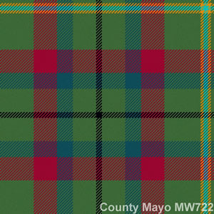 8 Yard Machine Sewn Kilt - Authentic Irish County Tartans for Men | Traditional Scottish Highland Dress for Weddings, Festivals & Celtic Events