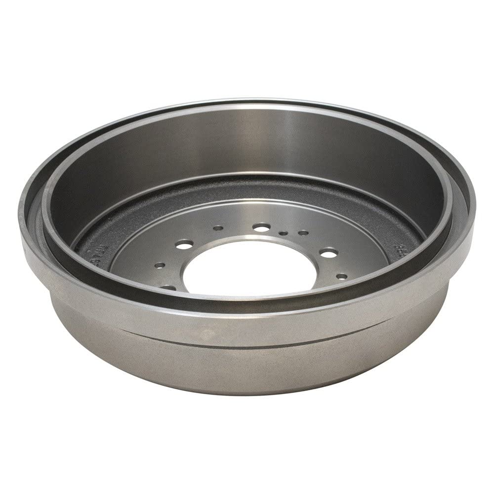 TRQ Rear Brake Drum Pair Set Compatible with 1986-2002 Toyota 4Runner, 1986-1995 Toyota Pickup, 1993-1998 Toyota T100, 1995-2004 Tacoma, 2000-2002 Tundra - Durable Replacement for Smooth Braking Performance in Off-Road & Daily Driving