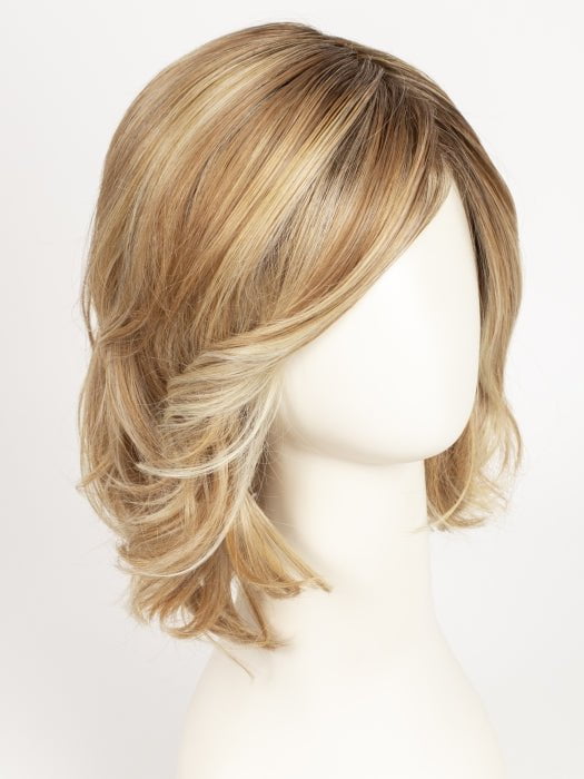 Delight Synthetic Lace Front Wig with Mono Part - Natural Looking Human Hair Wig for Women | Perfect for Daily Wear, Cosplay & Special Occasions