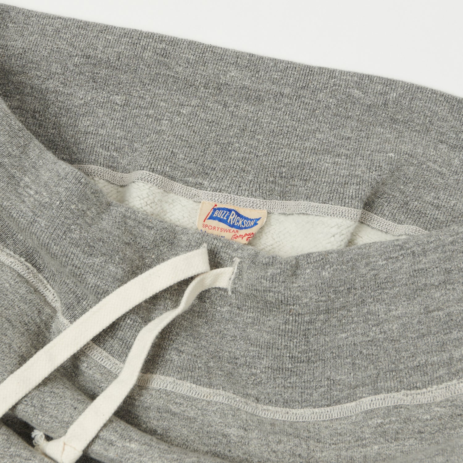 Buzz Rickson's U.S. Air Force Academy Sweatpants - Men's Military Style Joggers | Heather Grey Cotton Lounge Pants for Casual Wear & Gym Workouts