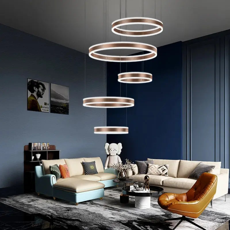 Lucy Modern Staircase Chandelier - Elegant Crystal Pendant Lighting Fixture for Foyer, Hallway & Stairwell | Perfect for Contemporary Home Decor & Luxury Interior Design