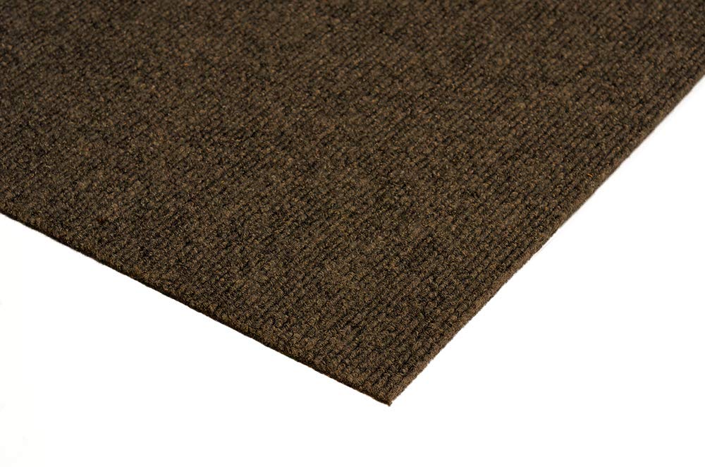 KOECKRITZ Premium Indoor/Outdoor Runner Rug - 3'x12' Mocha - Eco-Friendly PET Fiber from 100% Recycled Bottles - Durable & Stain-Resistant for Patio, Deck, Living Room & High-Traffic Areas