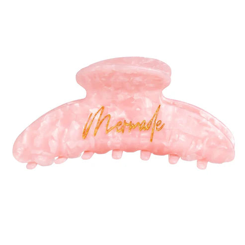 Pink Mermade Hair Claw Clip for Women - Large Hair Clips for Thick Hair, Non-Slip Hair Accessories for Ponytail, Bun & Updo Hairstyles - Perfect for Work, Gym, Beach & Everyday Use